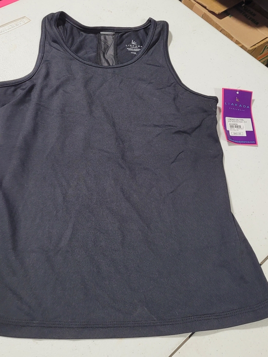 Liakada Other - Girls' Black Tank Top - Soft Everyday Layer